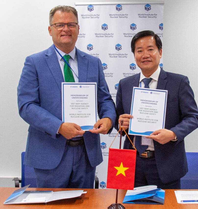 WINS and VARANS Formalise Partnership to Advance Nuclear Security in Viet Nam and Region